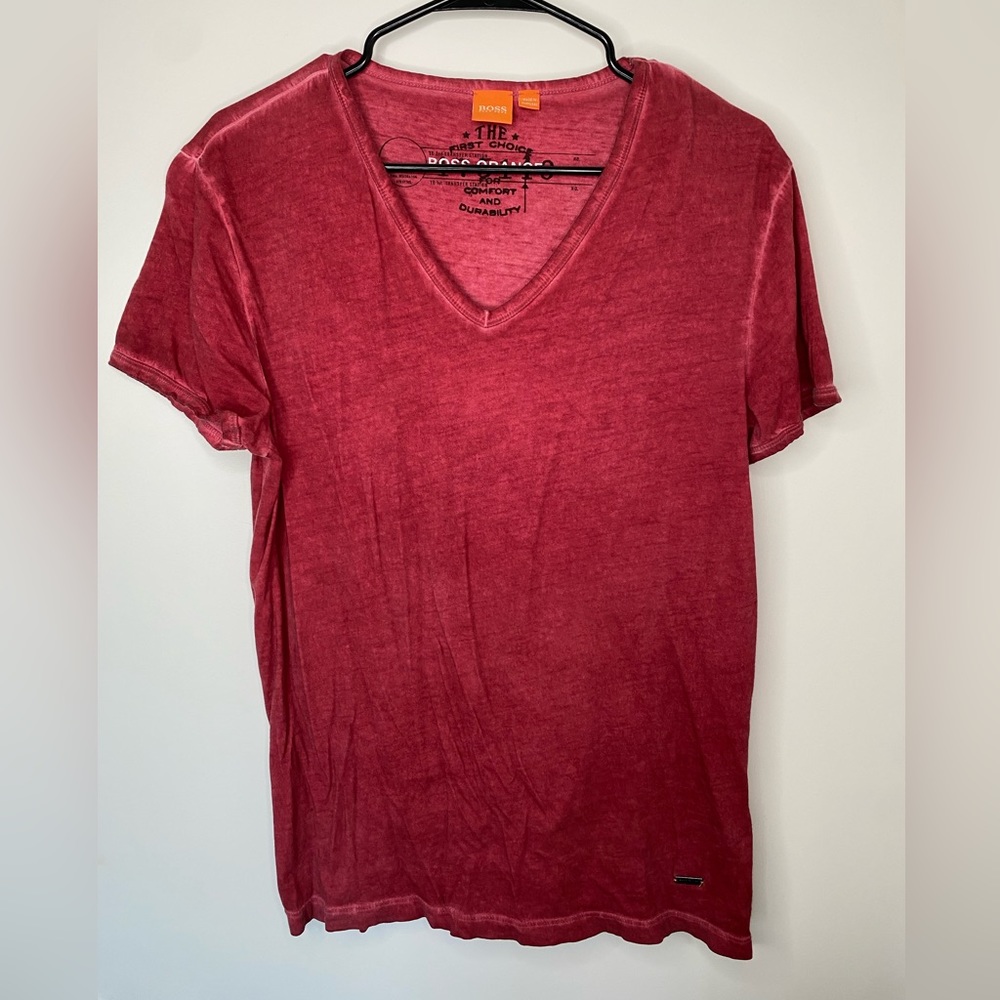 BOSS ORANGE Red T-Shirt Men